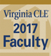 2017 VirginiaCLE Faculty Badge 75px