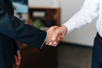 A welcome handshake at PLDR Law