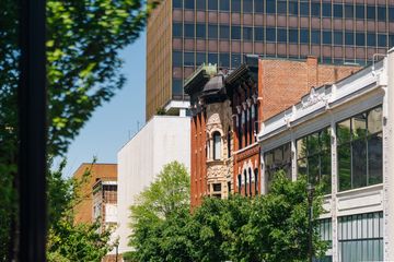 Exterior view of PLDR Law's downtown Lynchburg office building